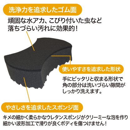 日本製 SurLuster - 雙層結構防刮清潔海綿