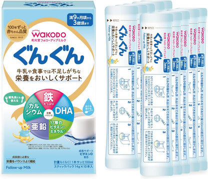 日本製 WAKODO|和光堂 ぐんぐん 幼兒成長配方奶粉